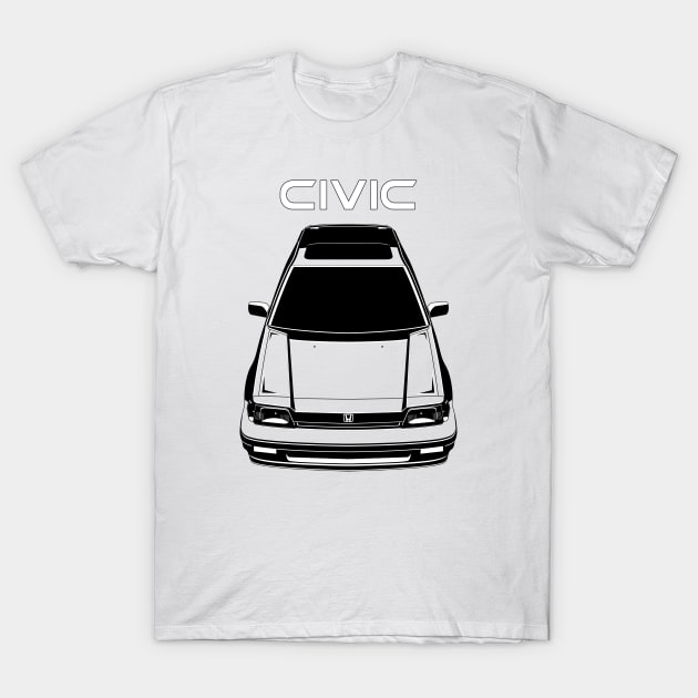 Civic SI 3rd gen 1984-1986 T-Shirt by jdmart